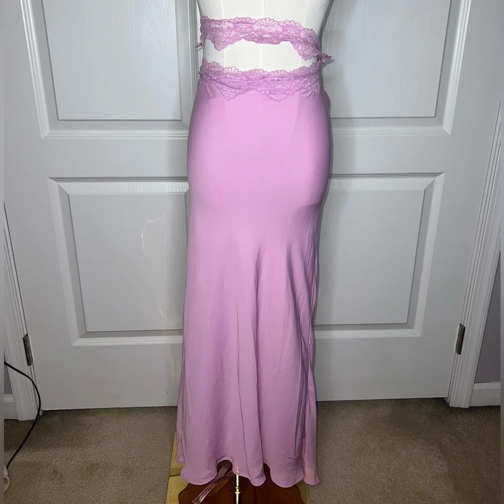 House of CB Mathilda Lace Trim Skirt - Picture 3 of 5